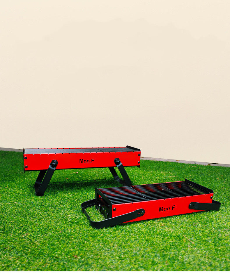 Barbecue Outdoor Small Mini Carbon Stove Outdoor Folding Portable Barbecue Grill