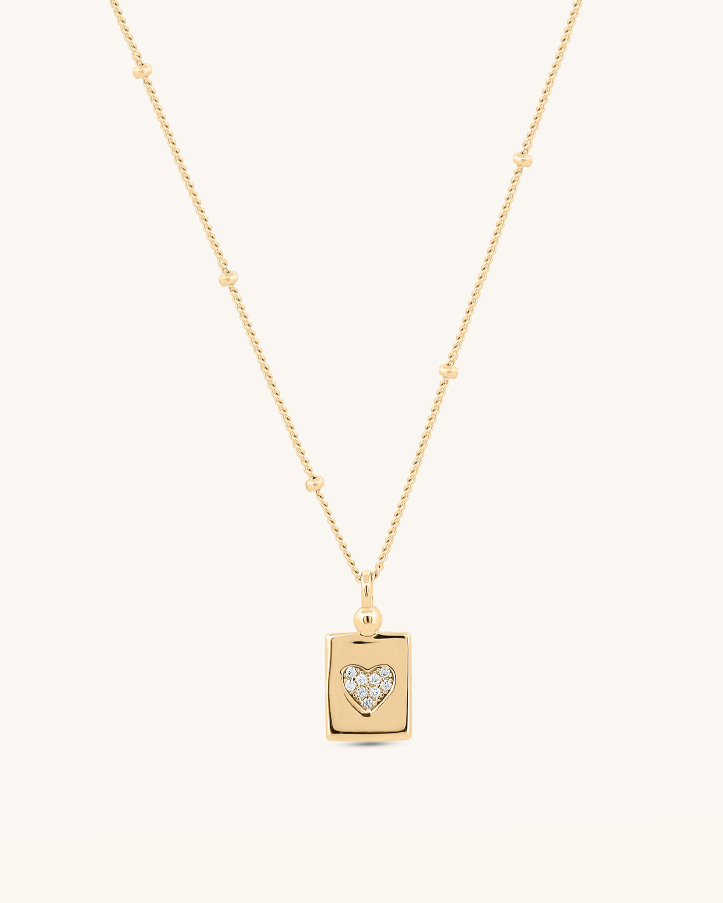 Heart Frame Necklace