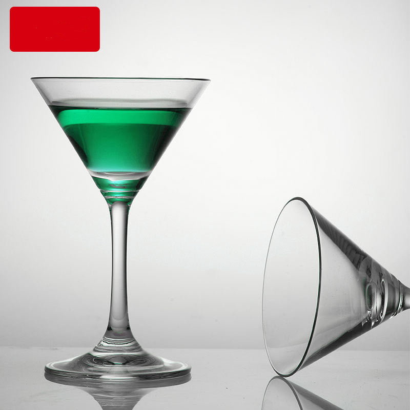 Lead free crystal cocktail glass