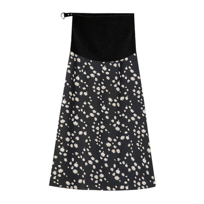 New Fashion Chiffon Small Daisy A-Line Skirt