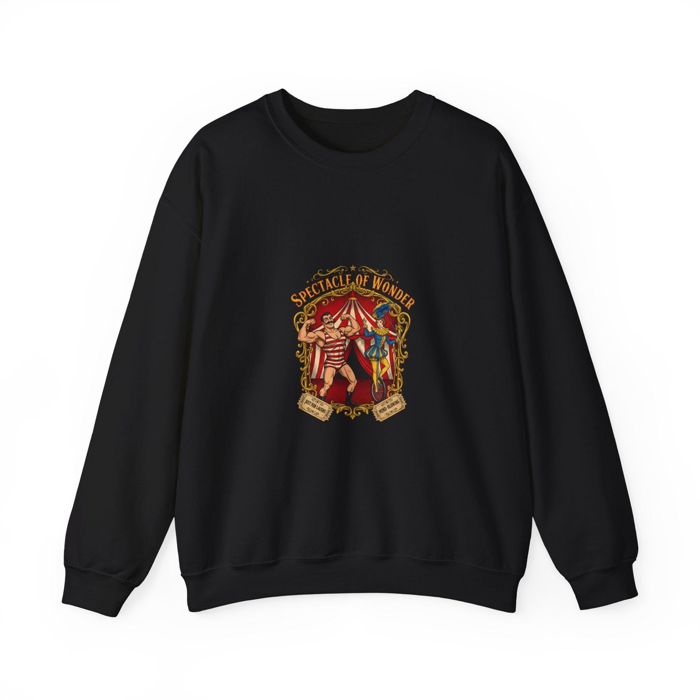 Vintage Circus Spectacle sweatshirt | camp circus aesthetic, carnival art print
