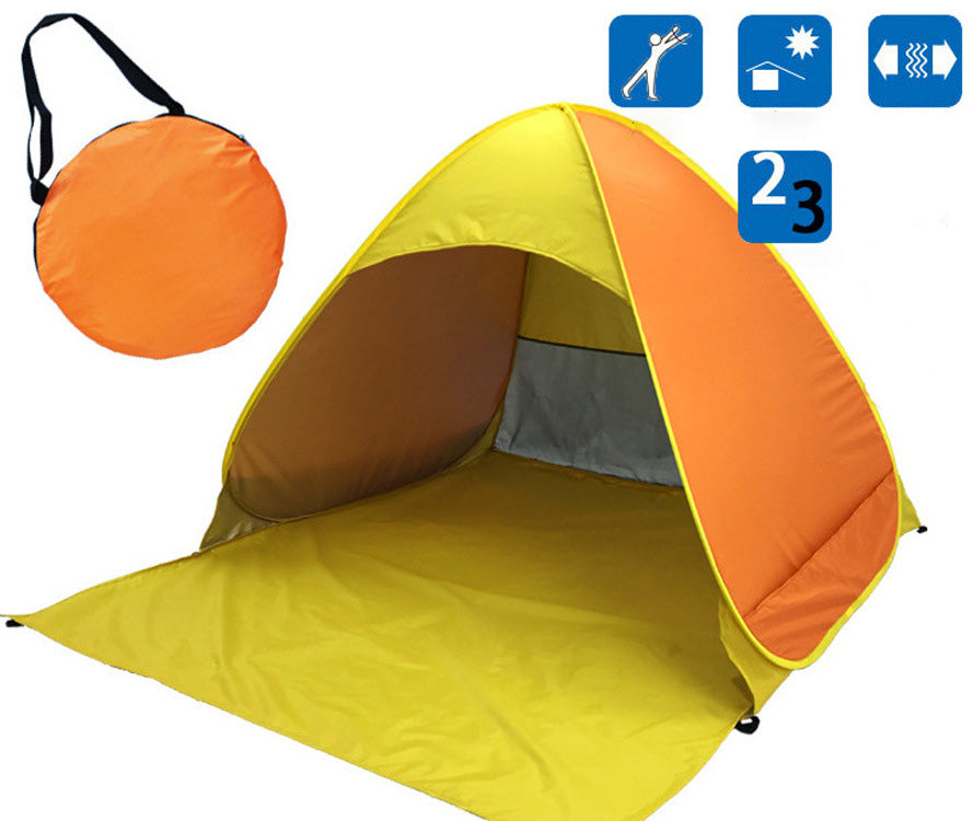 Camping & Beach Shade Tent w/ Floor