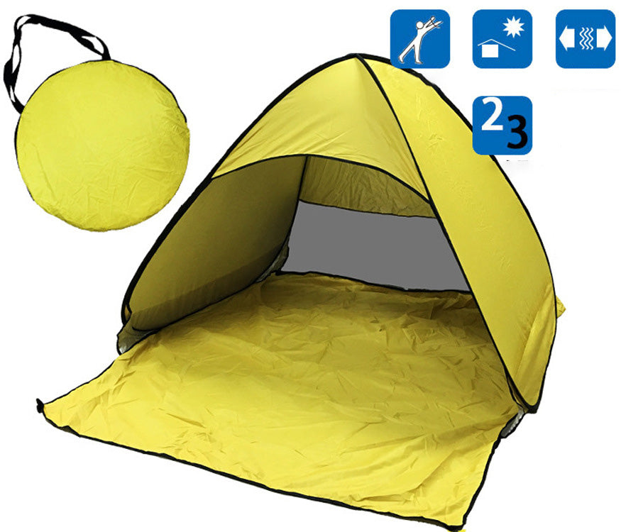 Camping & Beach Shade Tent w/ Floor