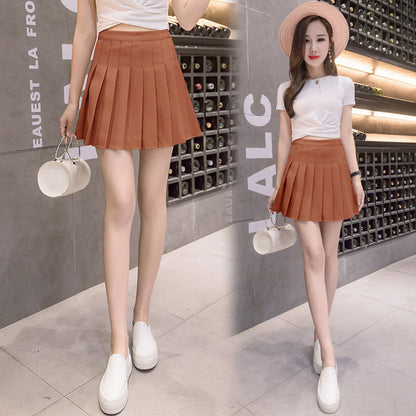 New School Hermione Granger Hogwarts Skirt Womens Pleated A-line Sailor Skirt College Uniform Skirts for Harris Potter Costume