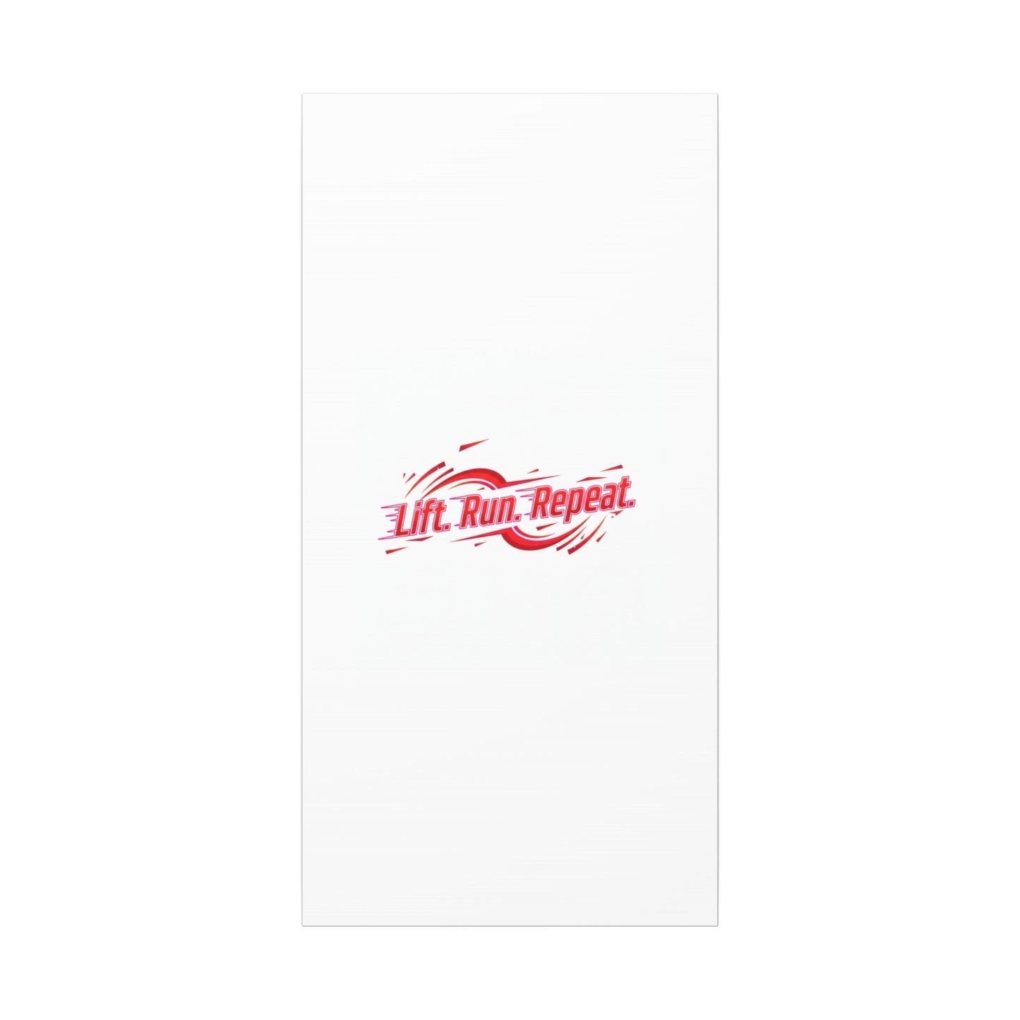 Lift Run Repeat Canvas | Fitness Wall Art, Gym Motivation
