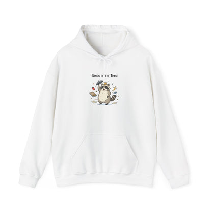 Kings of the Trash Raccoon Hoodie | trash panda, raccoon doodle