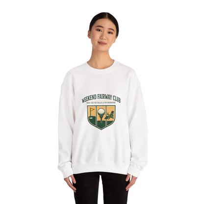 Weekend Fairway Club Crewneck – Unisex Golf Sweatshirt