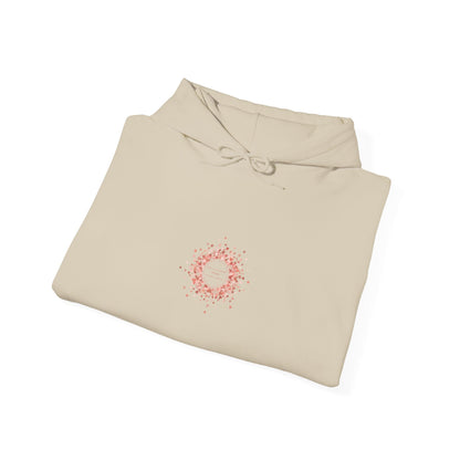 Tiny Heart Confetti Wreath Hoodie | tiny heart design, valentine doodle