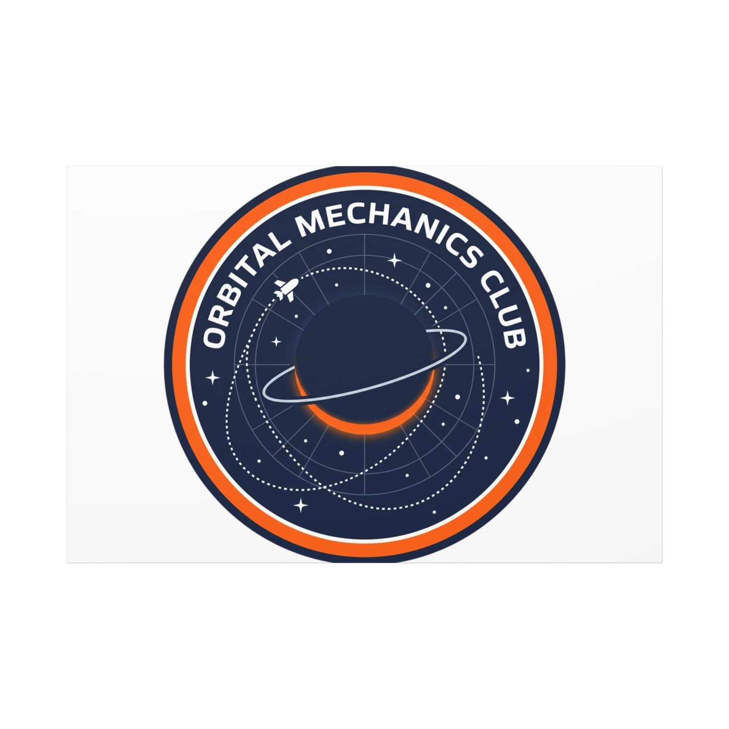 Orbital Mechanics Club Canvas | mission patch, space science