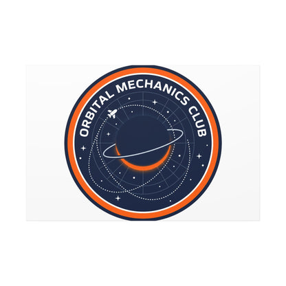 Orbital Mechanics Club Canvas | mission patch, space science