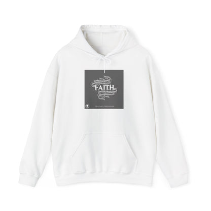 handwritten faith doodle Hoodie | sketch aesthetic, hand drawn message