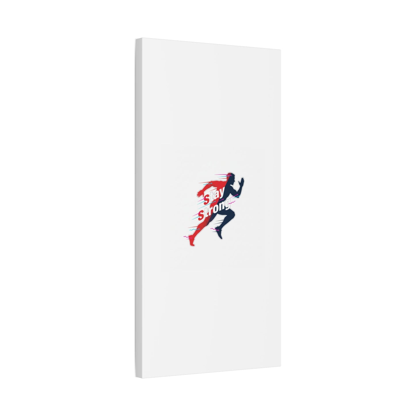 Stay Strong Runner Canvas | Fitness Motivation, Gym Wall Art