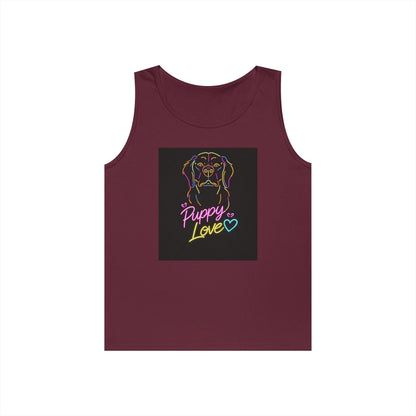 Retro Funny Dog Tank Top — Cute Future Vibes
