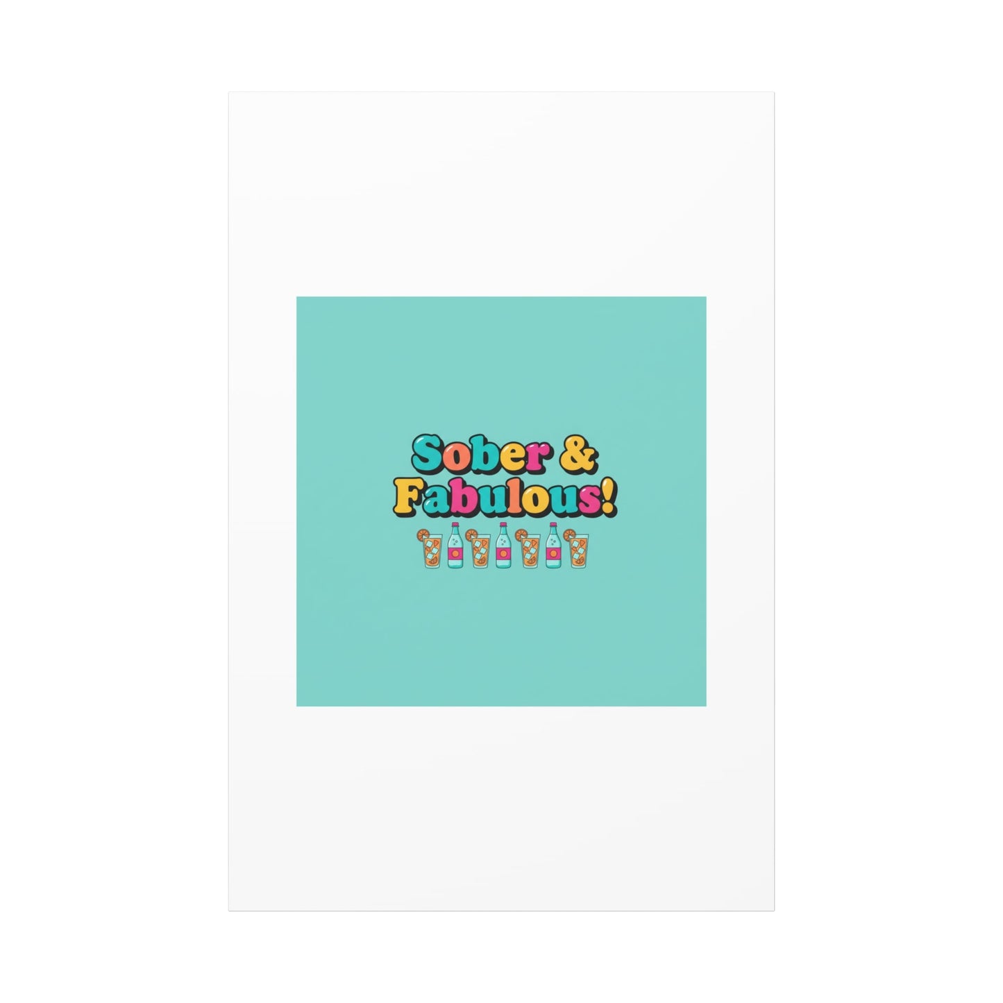 Sober & Fabulous! Canvas | Dry January, Mocktail Trend