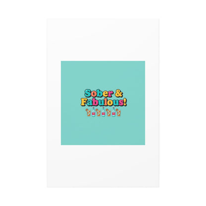 Sober & Fabulous! Canvas | Dry January, Mocktail Trend