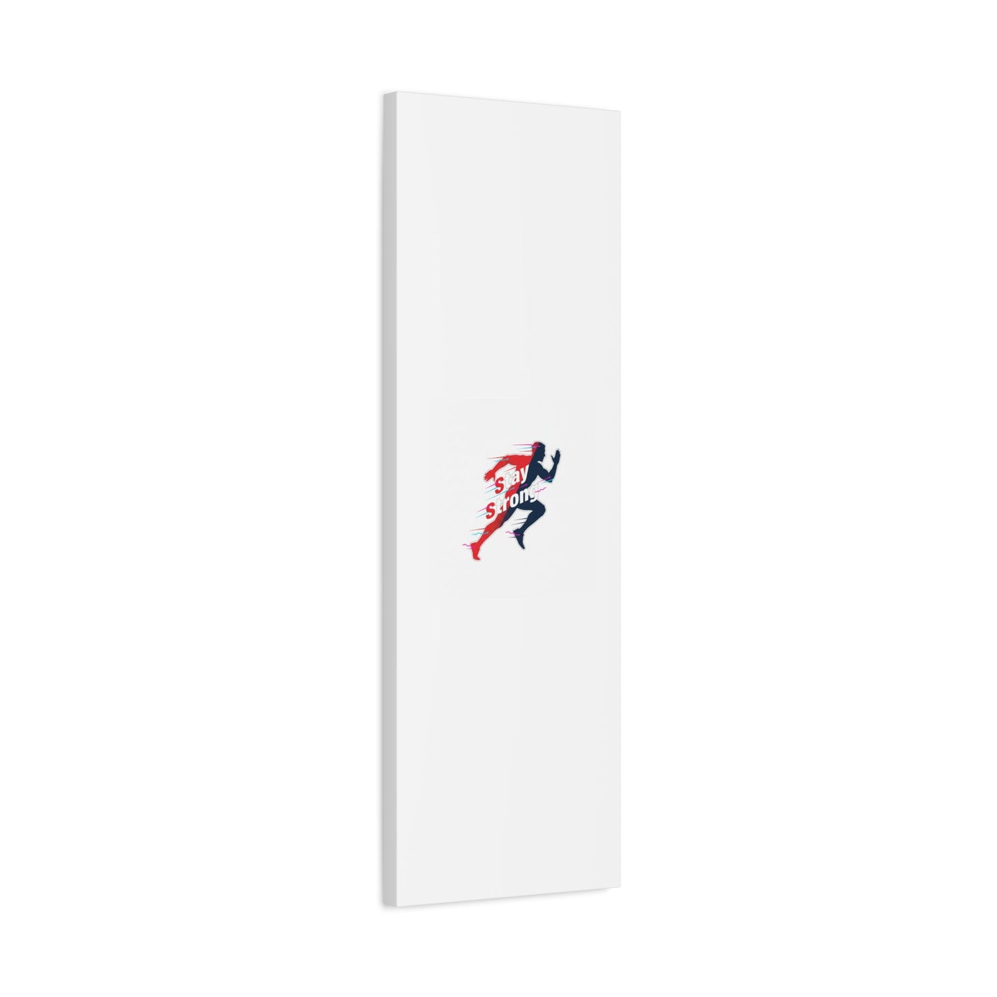 Stay Strong Runner Canvas | Fitness Motivation, Gym Wall Art