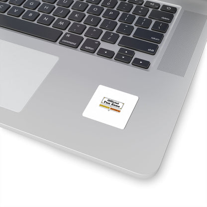 Official Fun Zone Sticker | Office Sign Parody, Workplace Humor