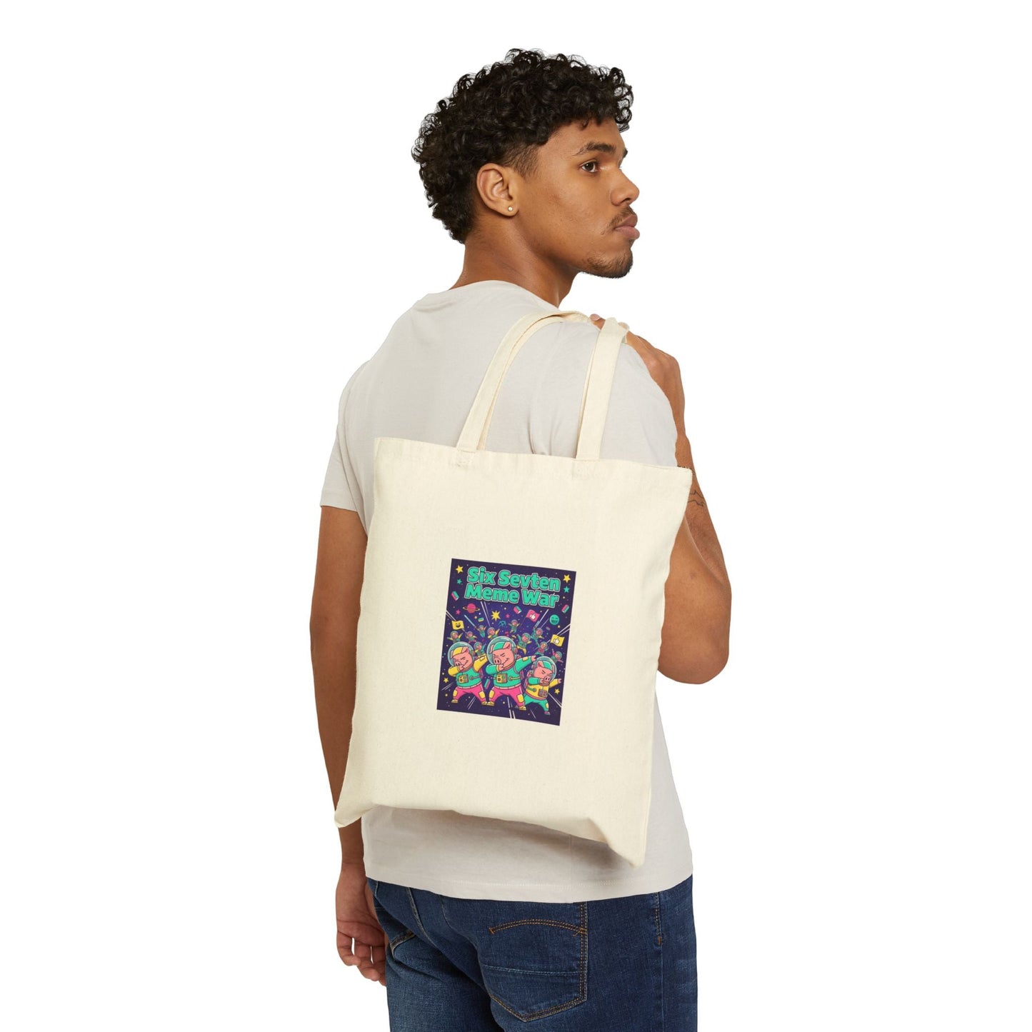 Six Sevven Meme War Tote Bag – Nissspelled on Purpose 😏
