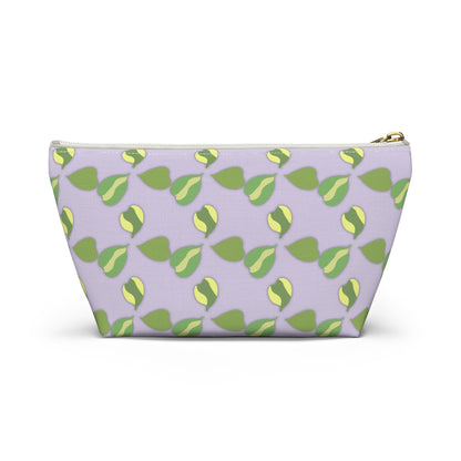 Hoya Kerrii Pattern Accessory Pouch – Makeup Bag With T-Bottom
