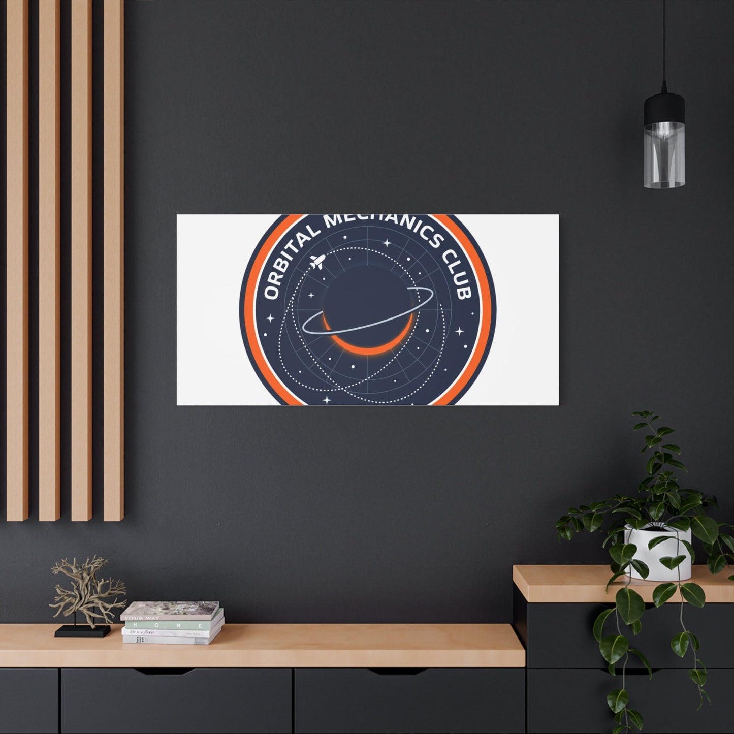 Orbital Mechanics Club Canvas | mission patch, space science