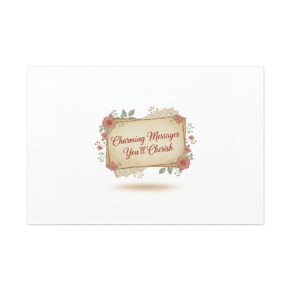 Love Letter Collage Canvas, Vintage Letter Art, Wax Seal Romance Print