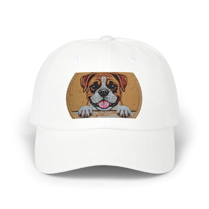 Dog Lover Dad Cap — Cute Puppy Embroidered Baseball Hat