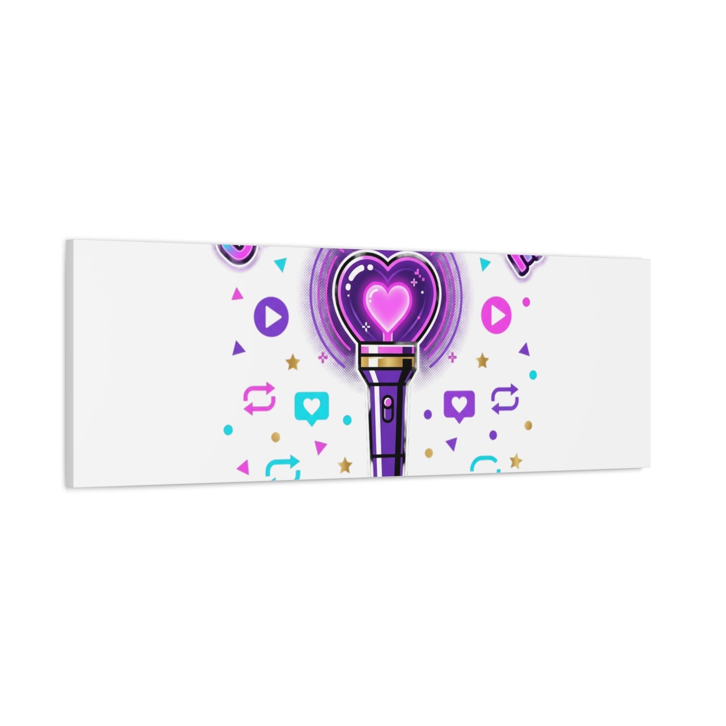 Comeback Mode Lightstick Canvas | K-pop Comeback, Streaming Squad
