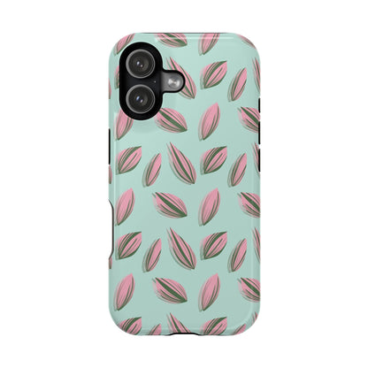 Tradescantia Nanouk Pattern Phone Case – Dual Layer Protective Cover