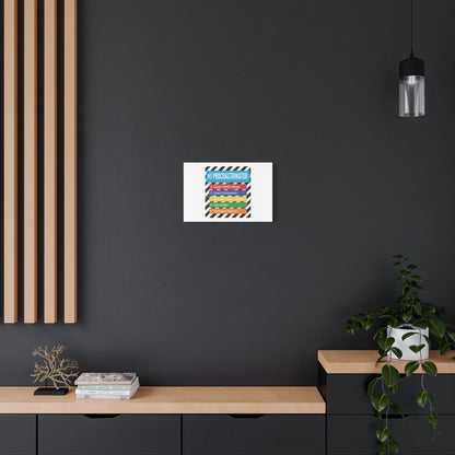 #1 Procrastinator Canvas, Rank-Style List Poster | Top-List Ranking Obsession