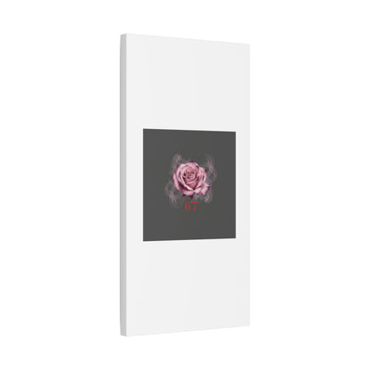 6 7 Valentine's Canvas | Viral Gothic Rose Wall Art | 6 7 Meaning Dark Romance