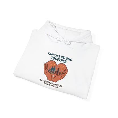 Families Belong Together Hoodie | family unity, solidarity, immigrant rights