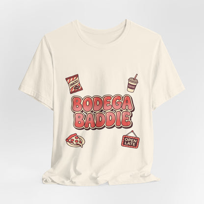 Bodega Baddie Tee | NYC Spanglish Y2K cherries deli sign