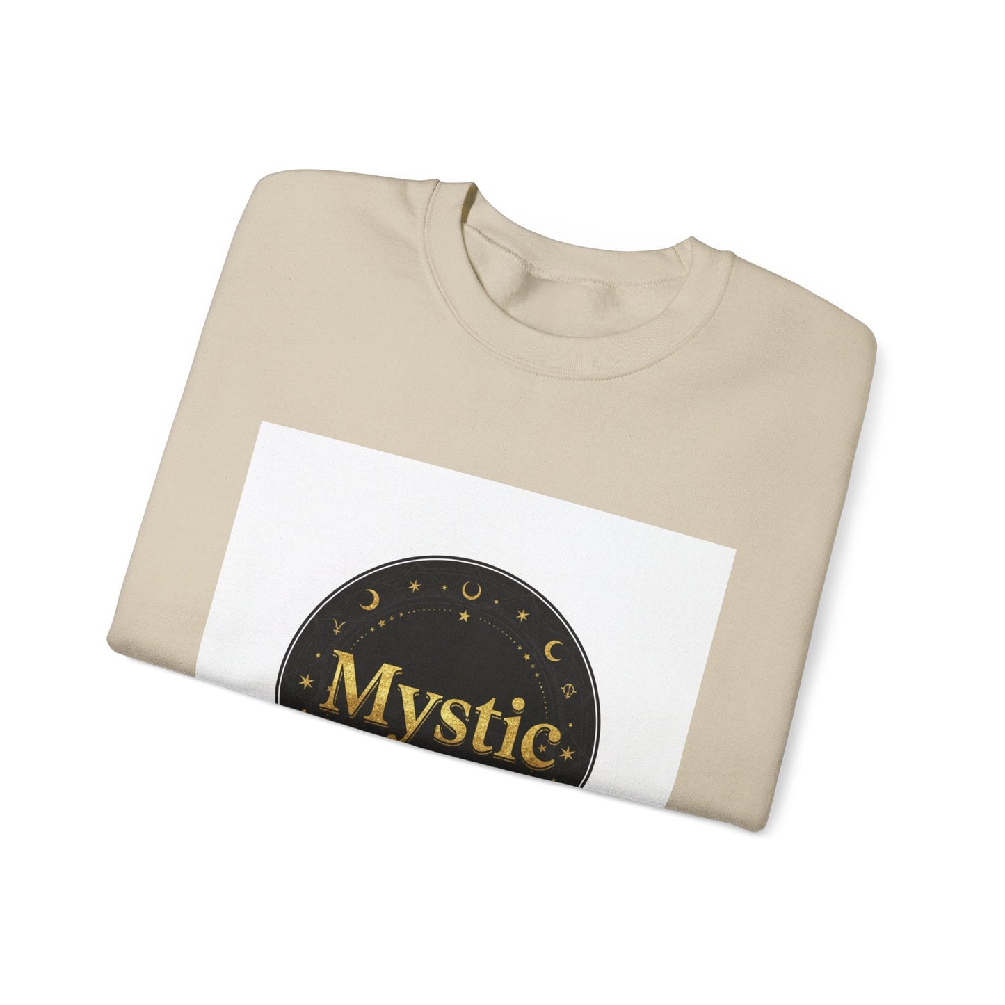 Mystic circle occult typography Sweatshirt | tarot typography, esoteric print