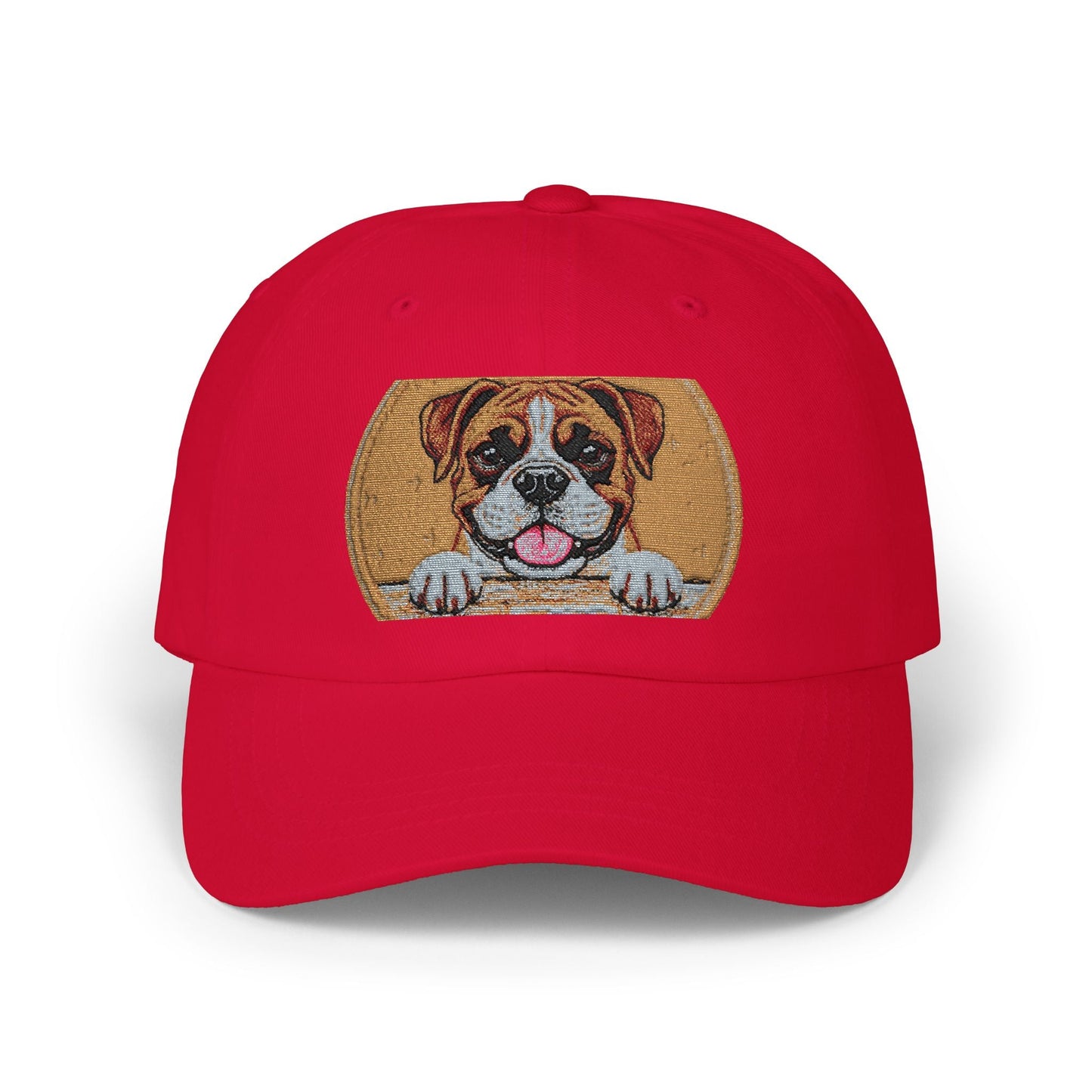 Dog Lover Dad Cap — Cute Puppy Embroidered Baseball Hat