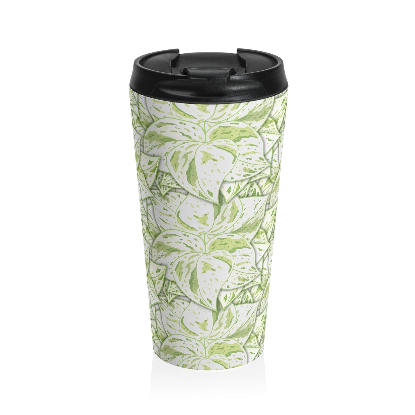 Snow Queen Pothos Pattern 15 oz Vacuum Insulated Stainless Steel Travel Tumbler