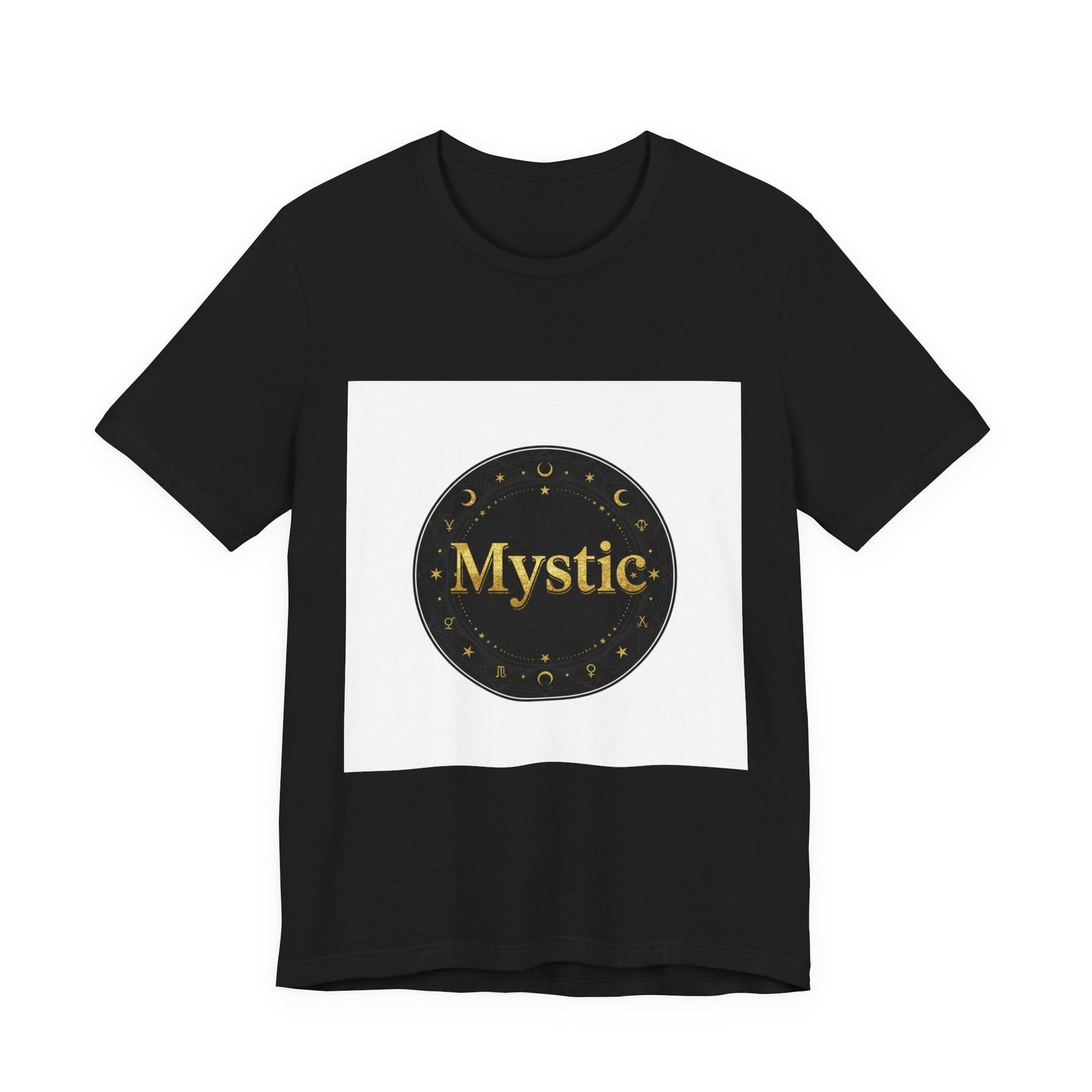 Mystic Circle Tee | Tarot & Occult Typography, Esoteric Print