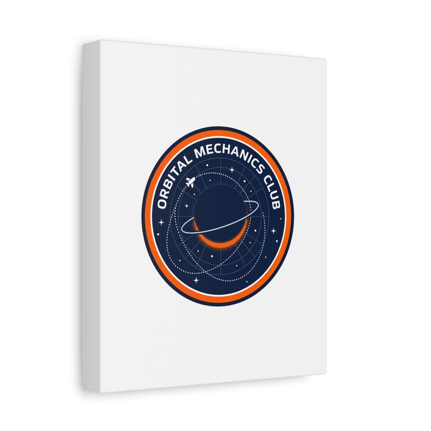 Orbital Mechanics Club Canvas | mission patch, space science