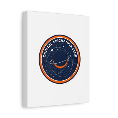 Orbital Mechanics Club Canvas | mission patch, space science