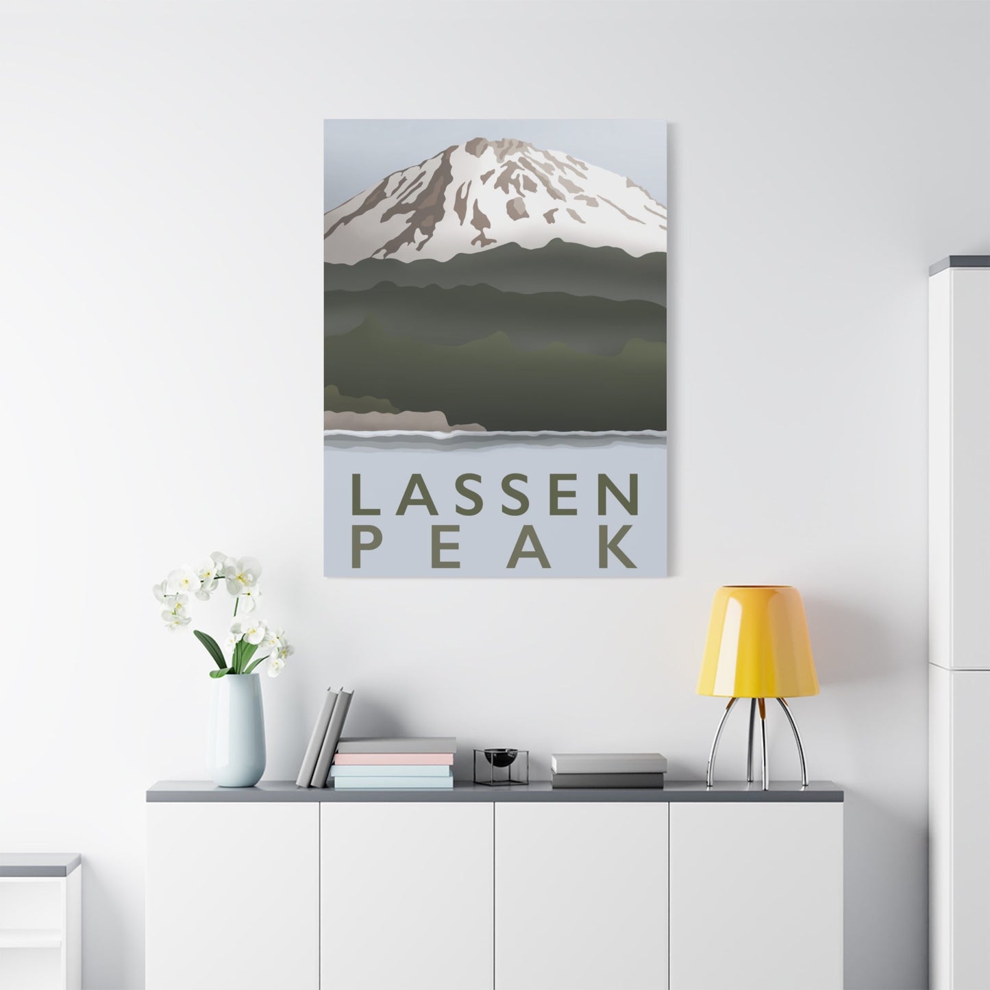Lassen Peak Canvas Print – Wall Art