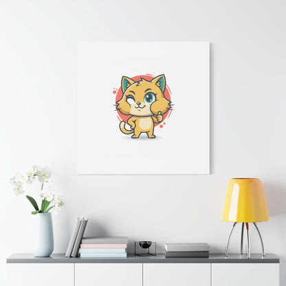 Cheeky Rodent Art Print | Rodent-Core Cute Rat/Mice Wall Canvas