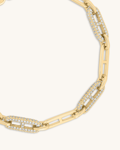 D&C Paperclip Bracelet