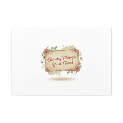 Love Letter Collage Canvas, Vintage Letter Art, Wax Seal Romance Print