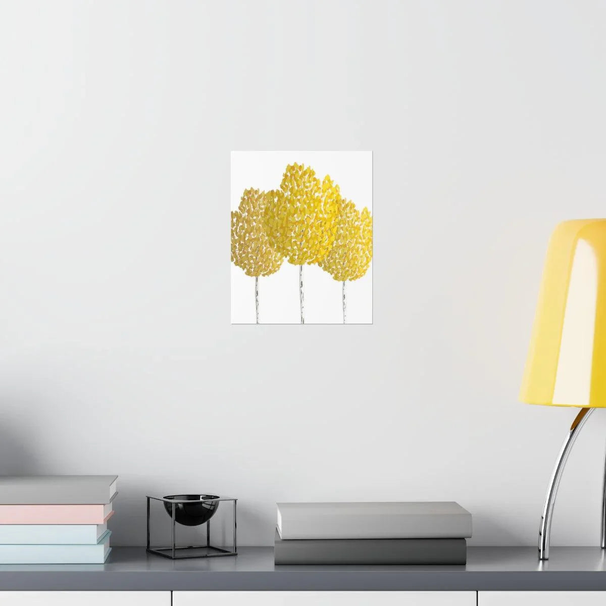 Fall Aspen Print – Unframed Wall Art