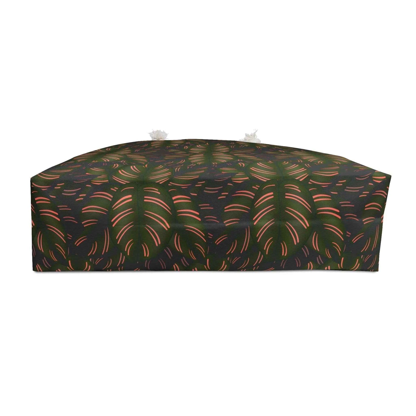 Calathea Pinstripe Pattern Weekender Bag