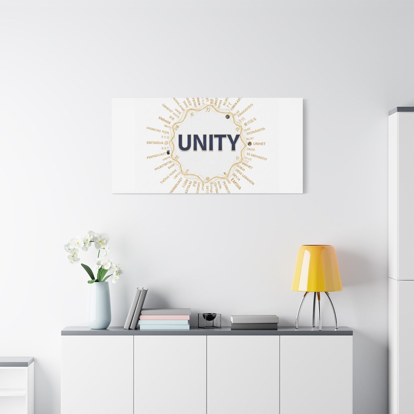 UNITY Canvas, Matte Stretched 1.25" | Dry January sober curious decor