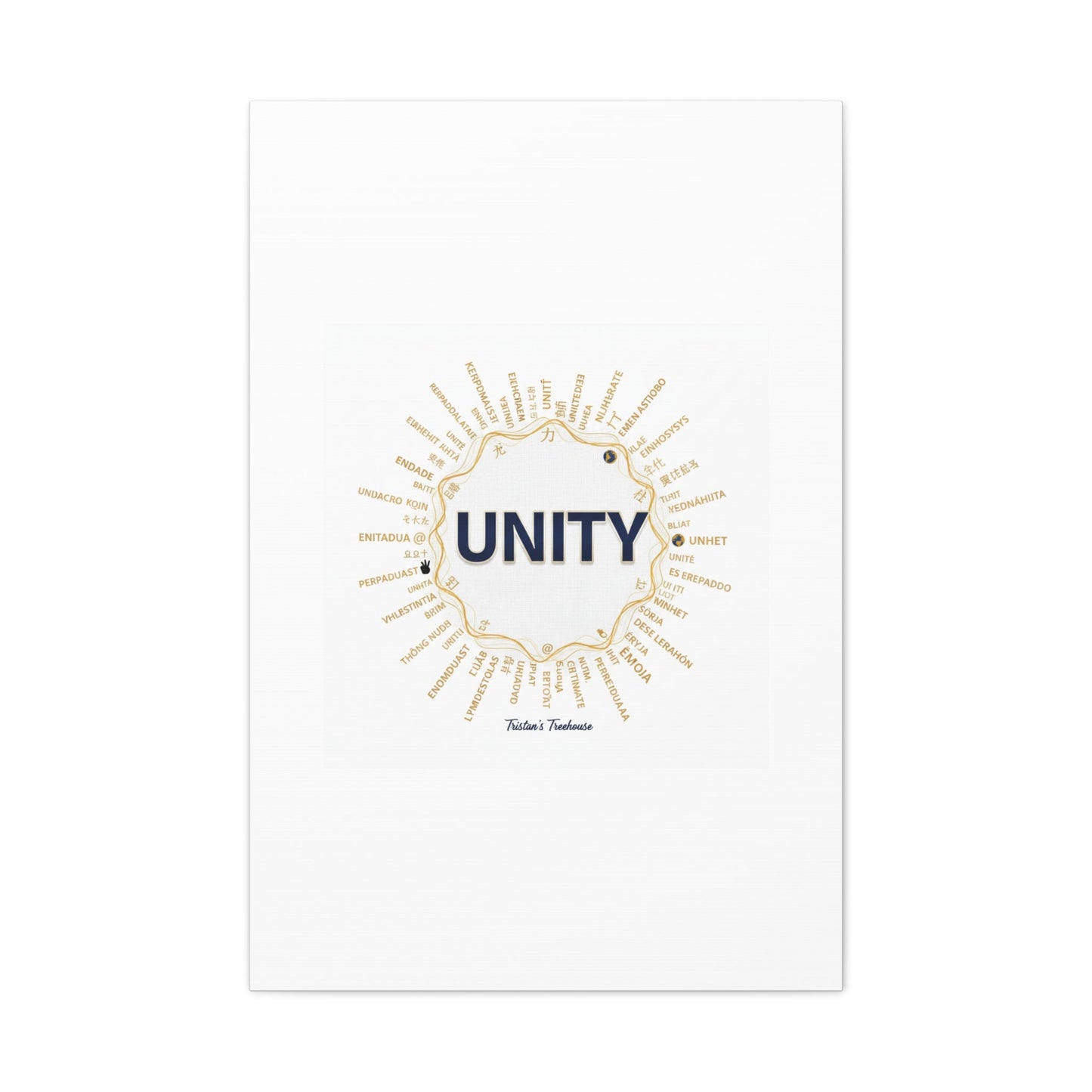 UNITY Canvas, Matte Stretched 1.25" | Dry January sober curious decor