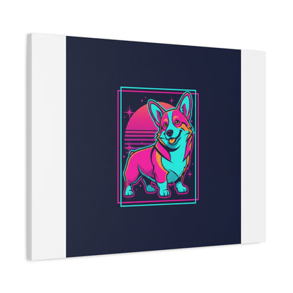 Platonic Love Corgi Canvas | Friendship Valentine, Galentine’s Wall Art