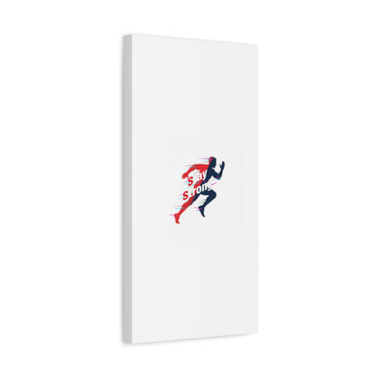 Stay Strong Runner Canvas | Fitness Motivation, Gym Wall Art