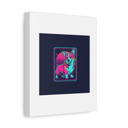 Platonic Love Corgi Canvas | Friendship Valentine, Galentine’s Wall Art