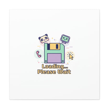 Loading Please Wait Canvas | Old Internet Aesthetic, 90s Web Nostalgia